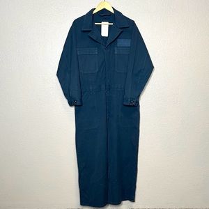 U.S. Navy Flame Resistant Blue Coveralls Uniform